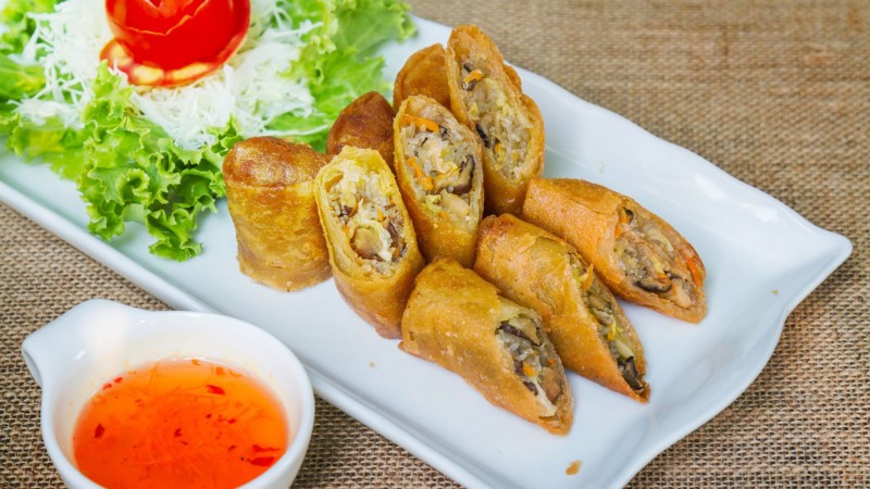 Day 8 Enjoy The Crunchy Perfection Of Vietnamese Spring Rolls