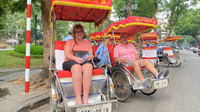 Day 2 Feel The Rhythm Of Hanoi From The Seat Of A Cyclo On A 45 Minute Journey