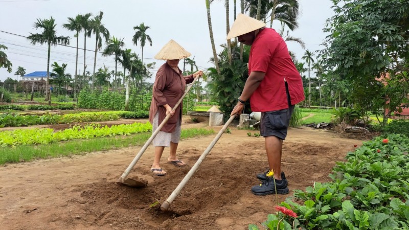 Experience The Rhythms Of Rural Life While Raking The Soil