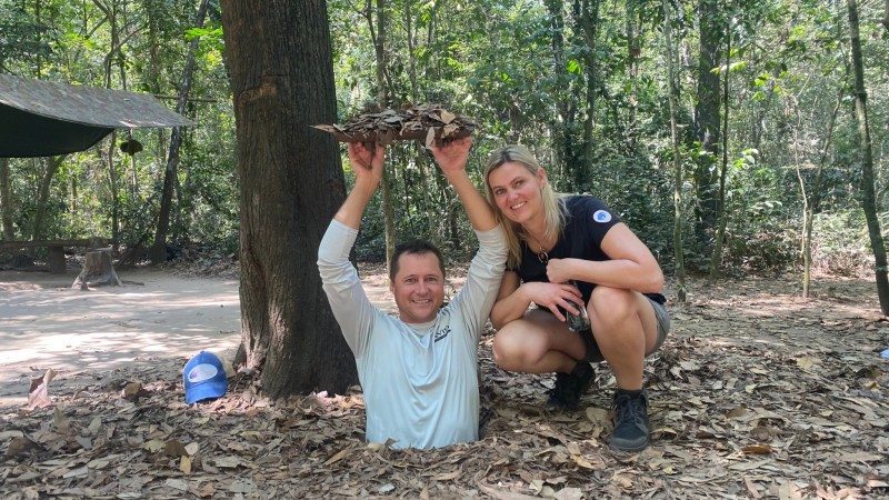 Day 2 Peek Into Hidden Trapdoors At Cu Chi Tunnels And Uncover The Clever Tactics Used During Wartime