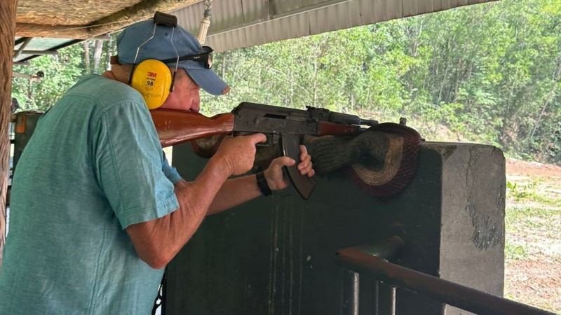 Day 2 Try Firing Iconic Weapons Like The AK 47 Or M16 At Cu Chi Tunnels Shooting Range