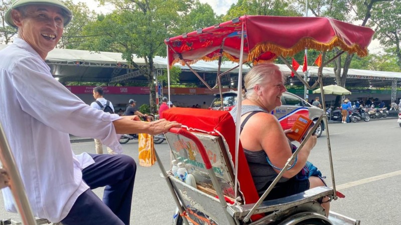 Day 8 Enjoy A 30 Minute Cyclo Ride A Journey Through The Bustling Streets Of Hanoi’s Old Quarter