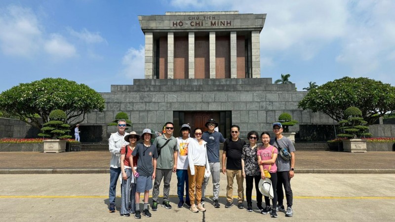 Day 2 Ho Chi Minh Mausoleum, final resting place of Vietnam’s revered leader