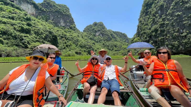 Day 4 Boat ride through Ninh Binh’s scenic waterways