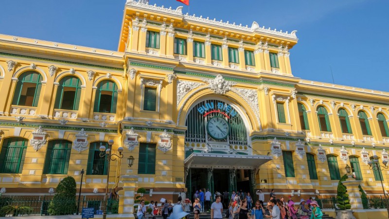 Day 22 Historic Charm Of Saigon's Old Post Office Building