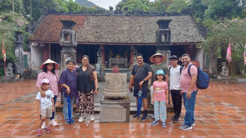 Day 4 Capturing memories at an ancient temple in historic Hoa Lu