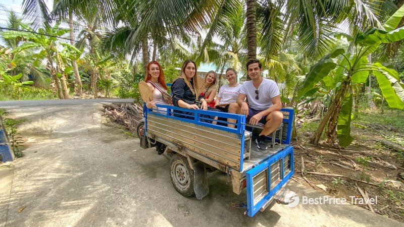 Day 3 Wind Through Quiet Village Lanes On A Xe Loi (Motorized Rickshaw)