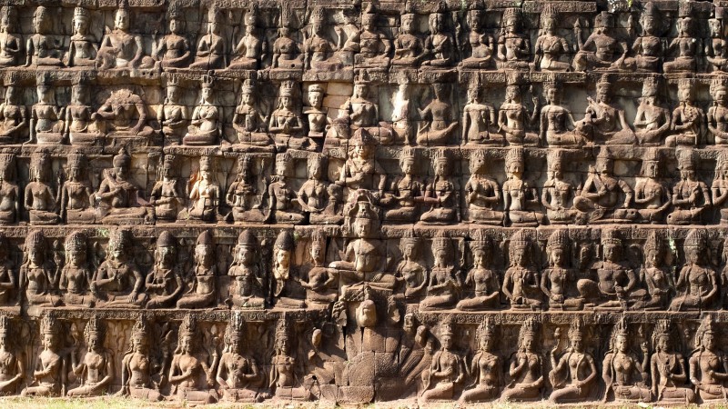 Day 2 Explore Intricate Stone Carvings At Terrace Of The Leper King