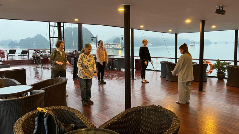 Day 8 Experience Balance And Tranquility With Deck Tai Chi Session