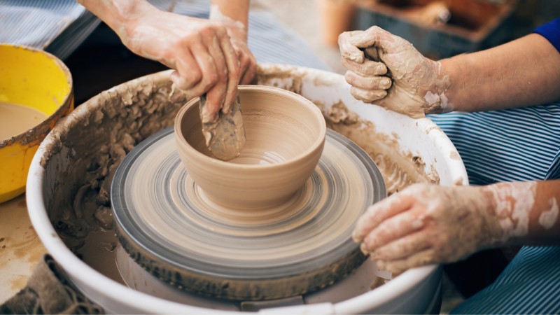 Create Your Own Pottery Piece With Skilled Artisan Guidance