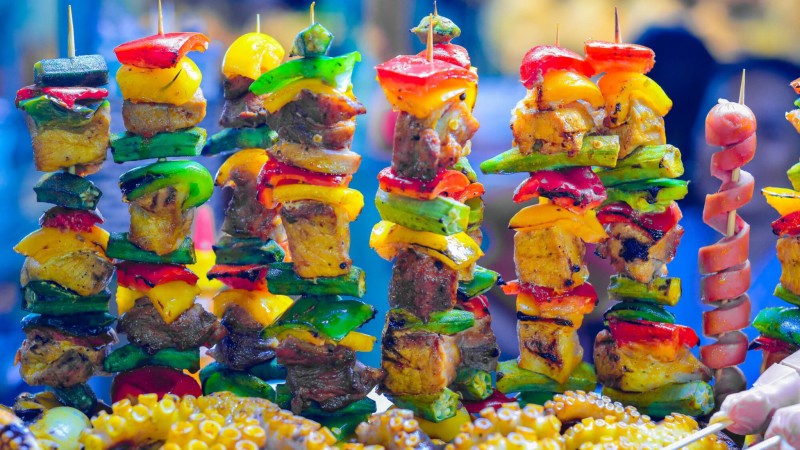 Make Marinated Pork Skewers And Enjoy The Juicy Flavor Of Grilled Perfection