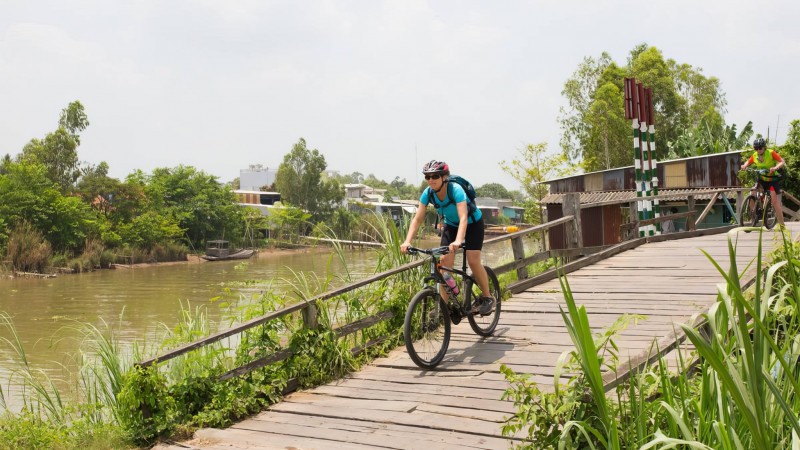Cycle To Thanh Toan Village Through Quiet Roads And Lush Green Countryside
