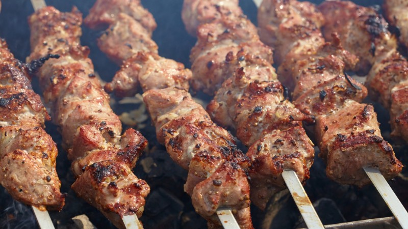 Relish Juicy Pork Skewers Grilled To Perfection