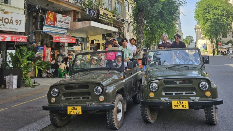 Hop On The Jeep To Start The Journey