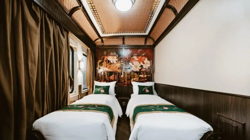 Unwinding In Your Cabin As Phu Yen’s Countryside Gently Passes By