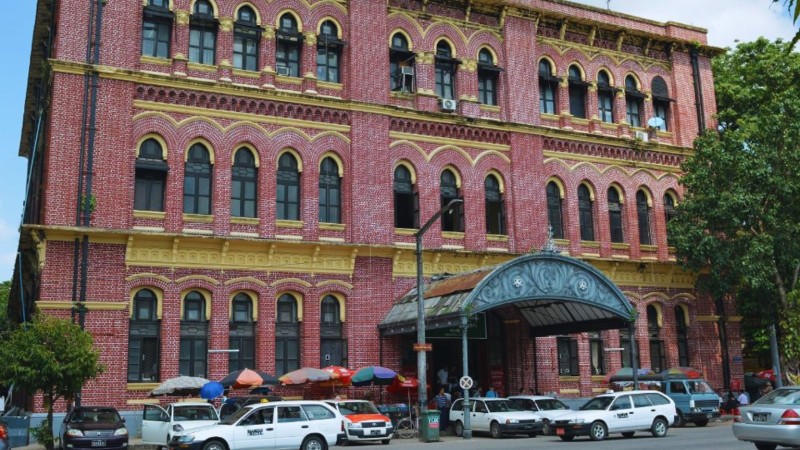 Day 2 Admire The Colonial Charm Of Yangon Post Office