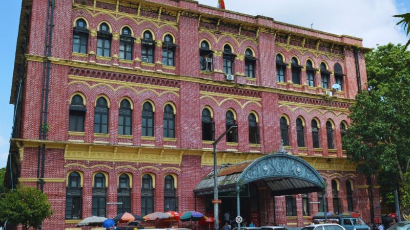Day 1 Admire The Colonial Charm Of Yangon Post Office