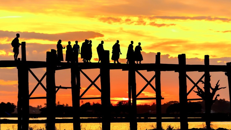 Day 2 Walk Along The Iconic U Bein Bridge