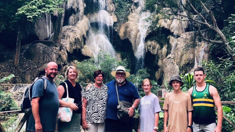 Day 13 Marvel At The Turquoise Cascades Of Kuang Si Waterfall