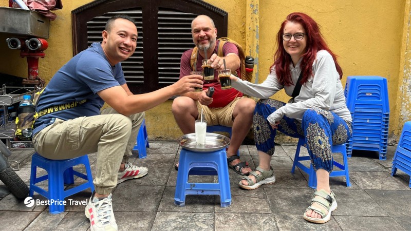 Enjoy A Cup Of Traditional Coffee In Hanoi