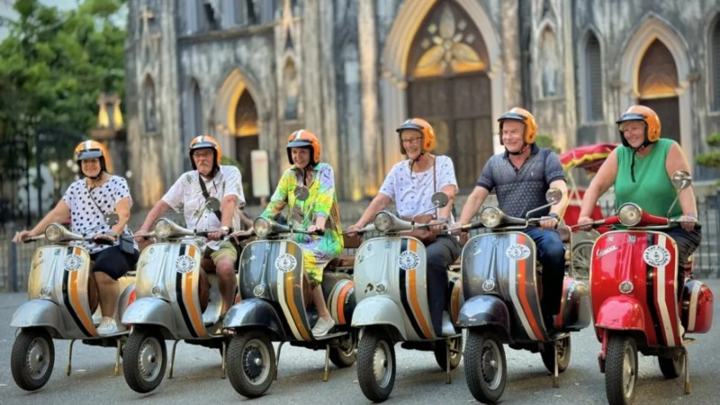 Join A Hanoi Vespa Tour For A Fun City Adventure
