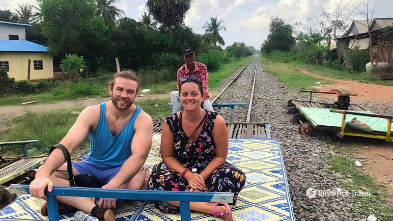 Day 18 Ride Cambodia’s Iconic Bamboo Train Through The Countryside