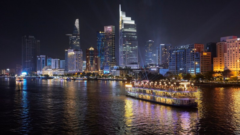 Day 15 Admire The Sparkling Skyline Of Ho Chi Minh City From The Water