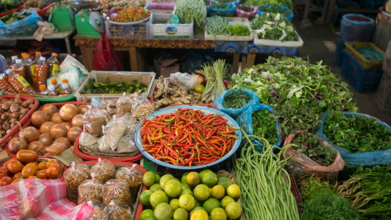 Day 13 Browse Fresh Produce And Regional Specialties At A Bustling Local Market