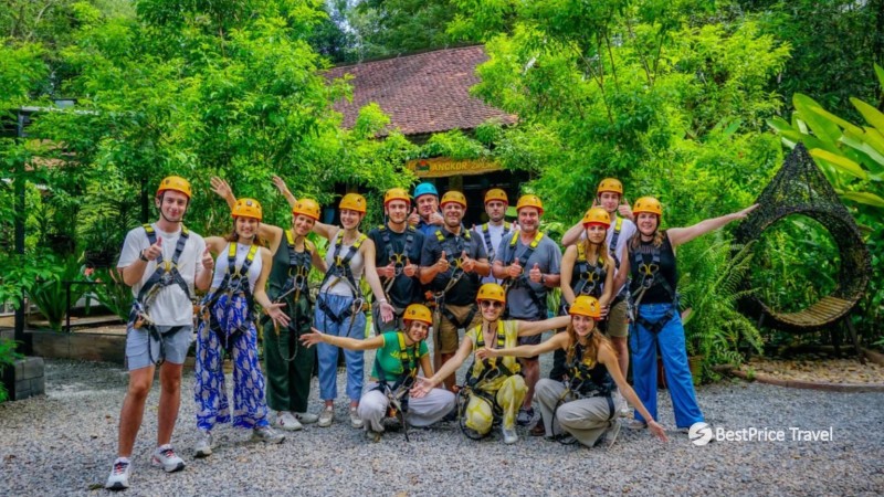 Day 14 Experience Angkor Zipline And Soar Above The Jungle Canopy