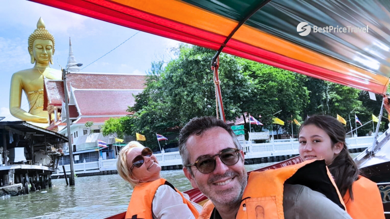 Day 2 Seeing The Buddha Statue On The Canal