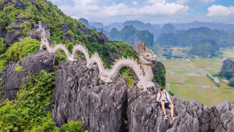 Day 4 Gorgeous Ngoa Long Mountain From Above