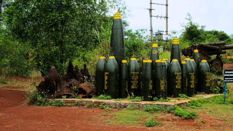 Observe The Ammunition In Khe Sanh