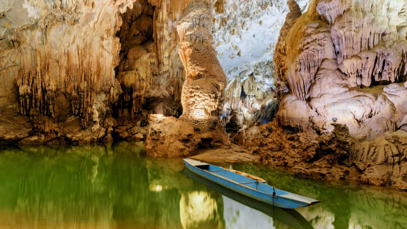 Take A Boat Trip To Discover Phong Nha Cave