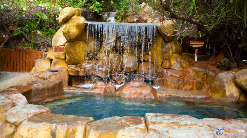 Relax With Hot Herbal Water Bath At Thac Ba Hot Springs