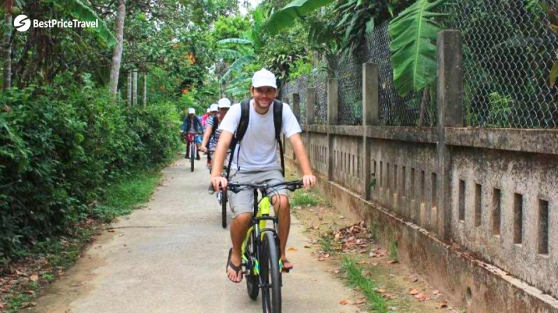 Ride Through The Tranquil Village