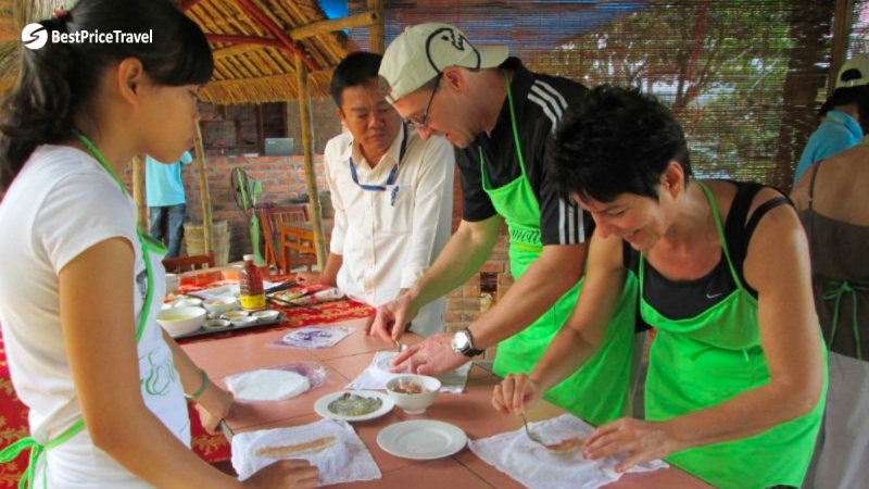 Join The Cooking Class At Thuy Bieu EcoVillage