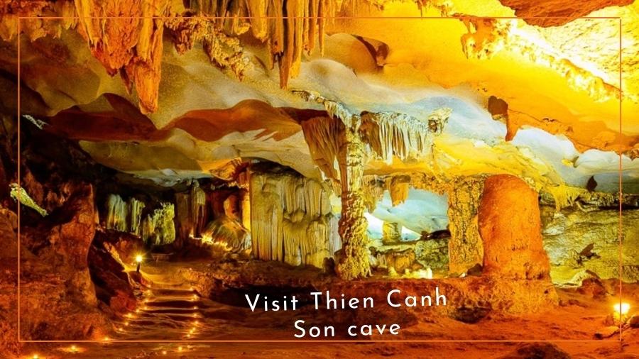 Thien Canh Son Cave with Paloma Cruise