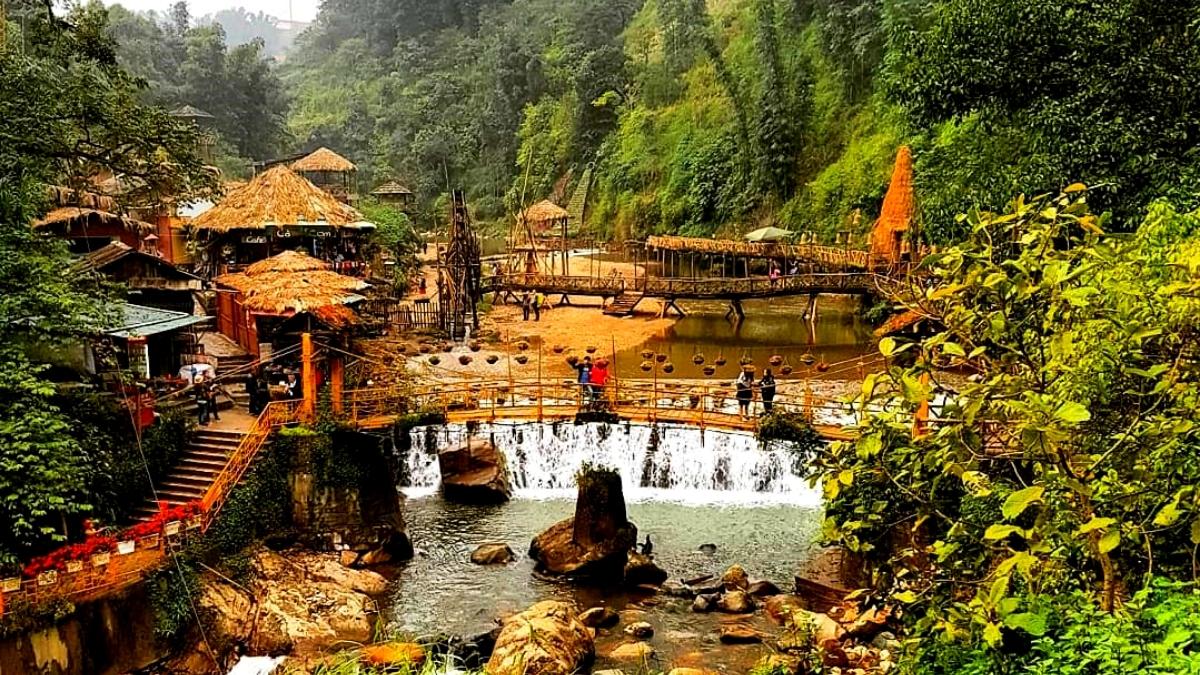 Cat Cat village of Black Hmong people