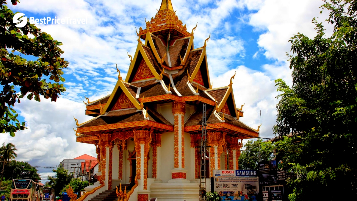 The Home Of The Guardian Spirit Of Vientiane Wat Si Muang