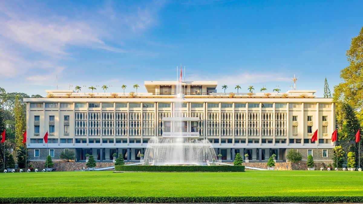 Day 8 Reunification Palace In Ho Chi Minh City Where Marks The End Of Vietnam Wars