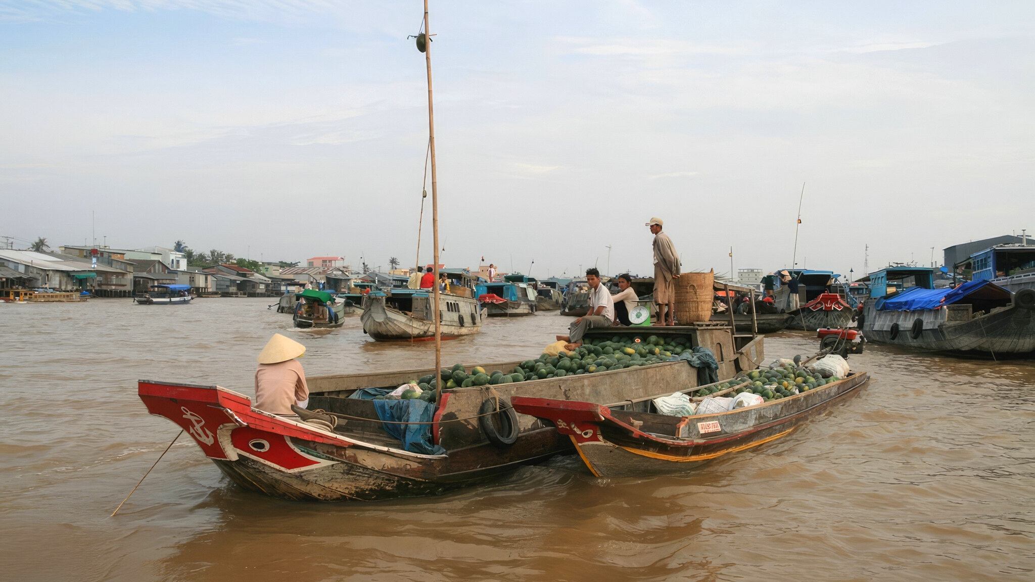 Visit Cai Rang floating market