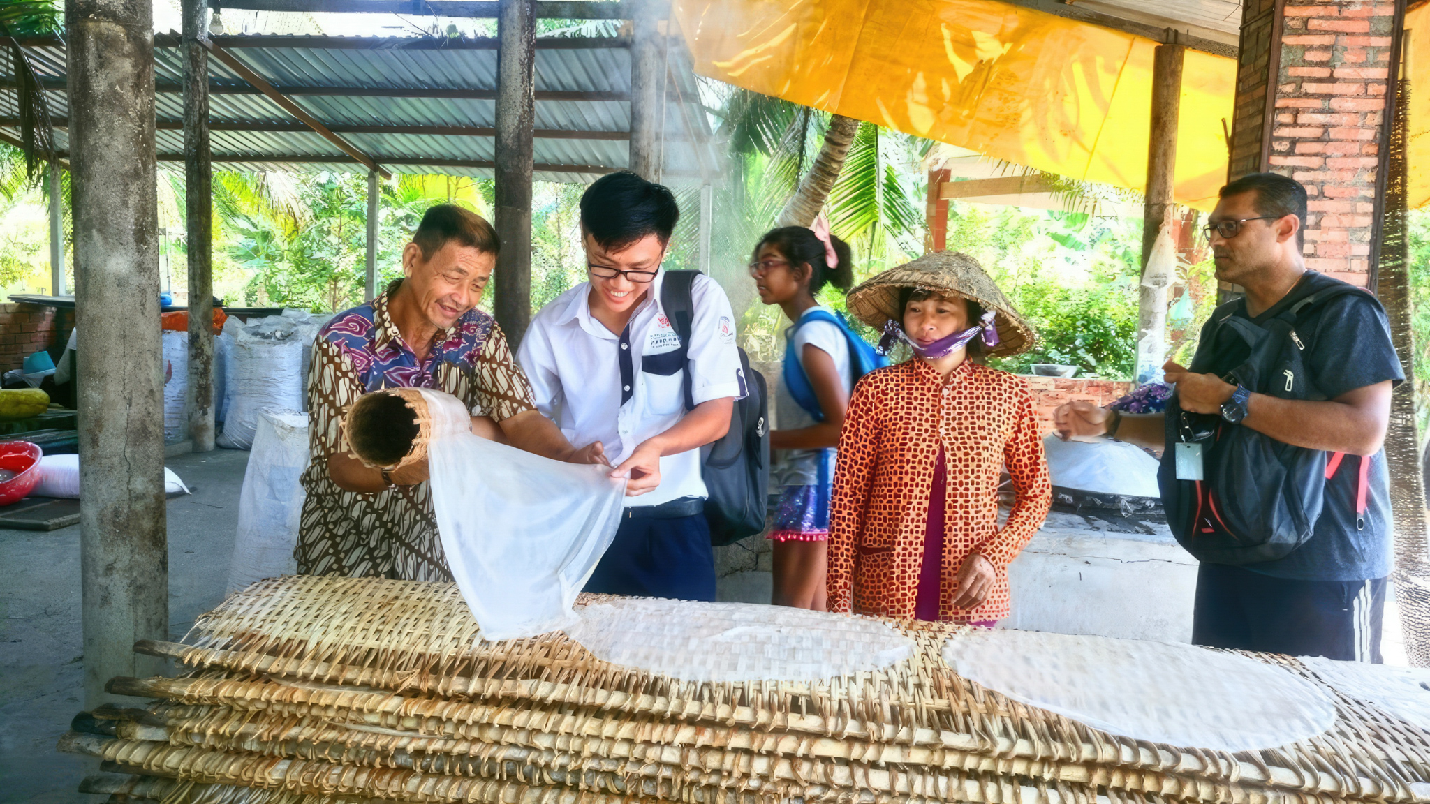 Interesting time in handicraft household