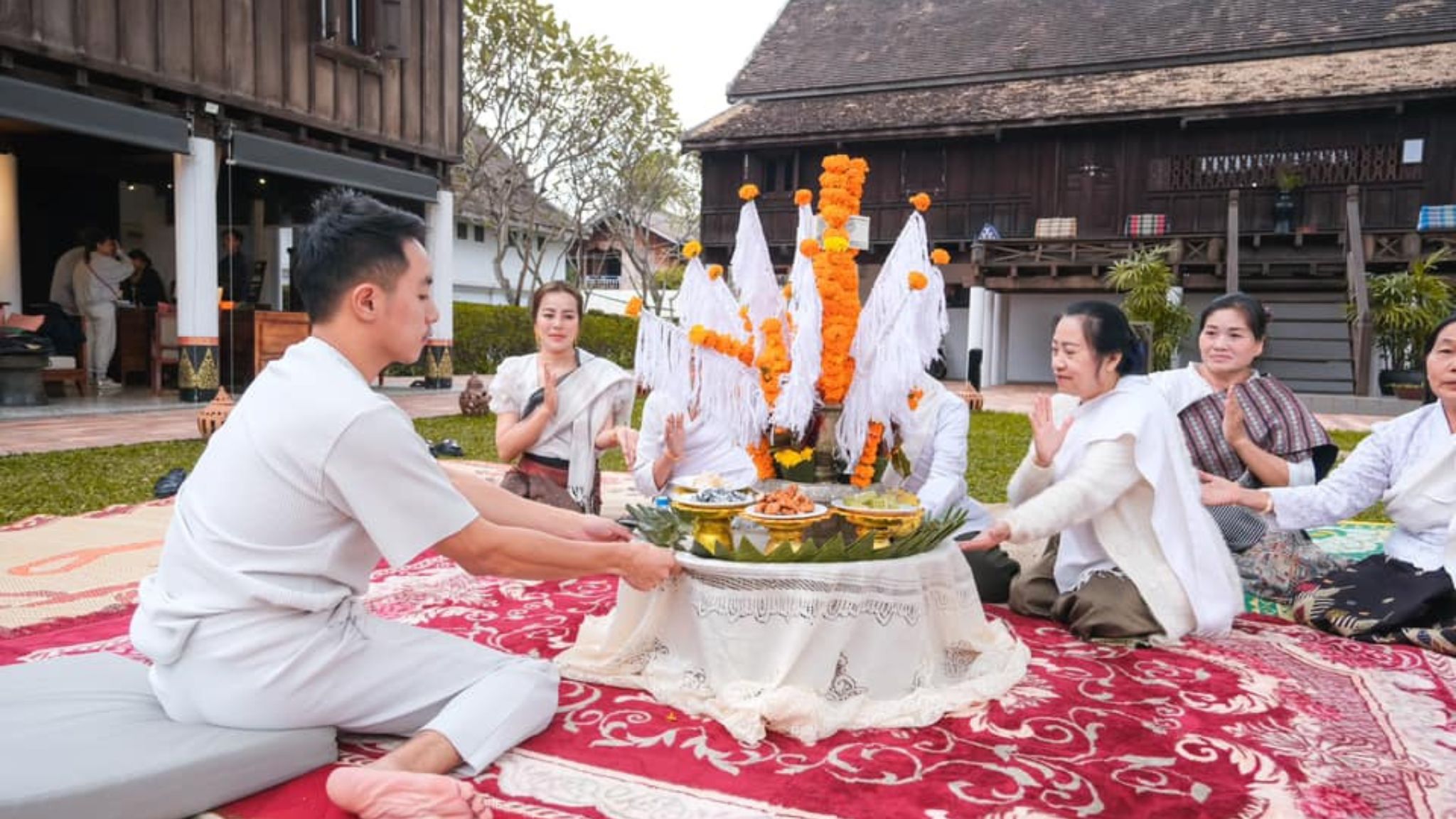 Day 12 Experience The Most Sacred Tradition The Baci Ceremony