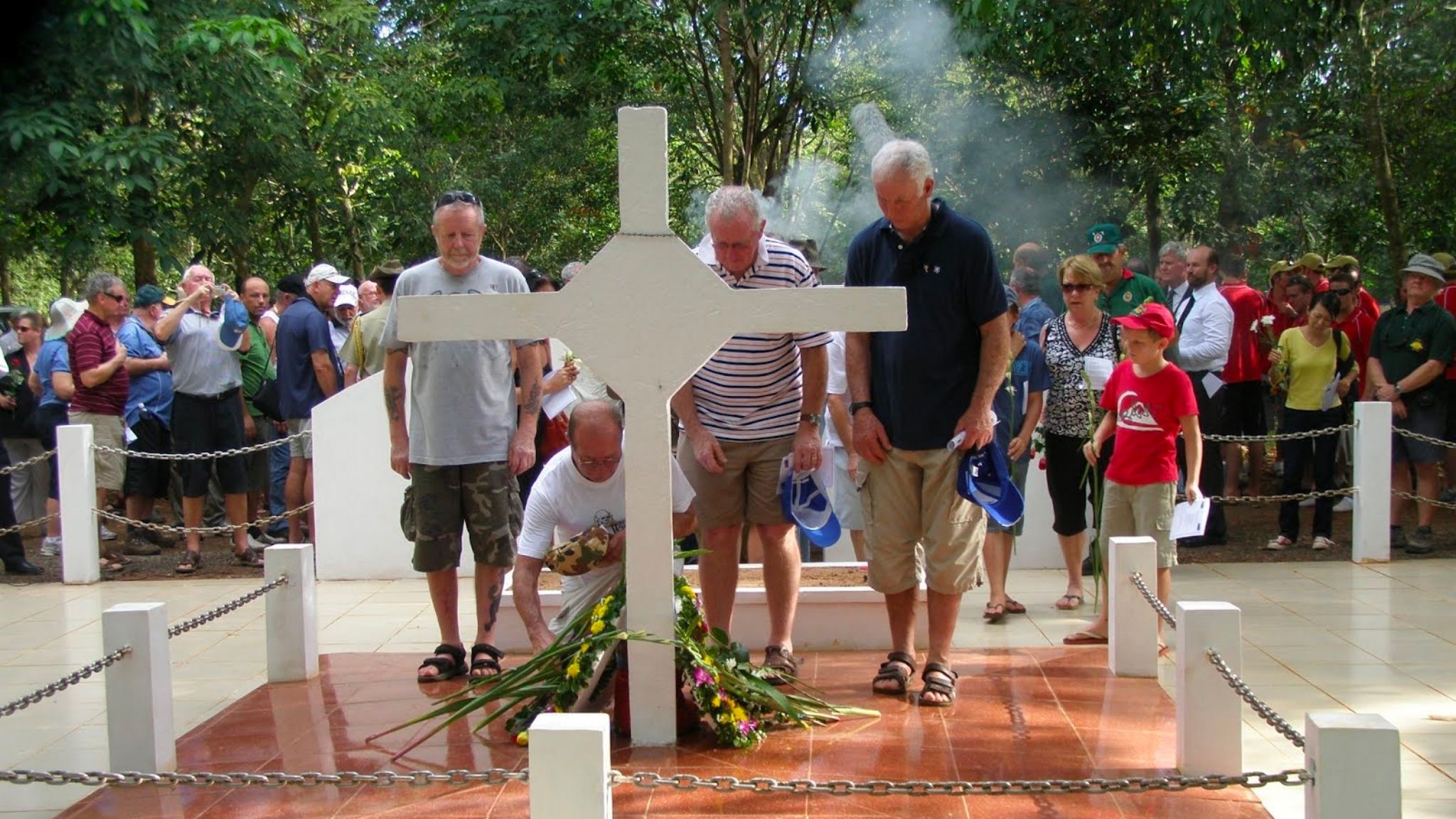 Pay Our Respects To The Soldiers At Long Tan Battle Cross