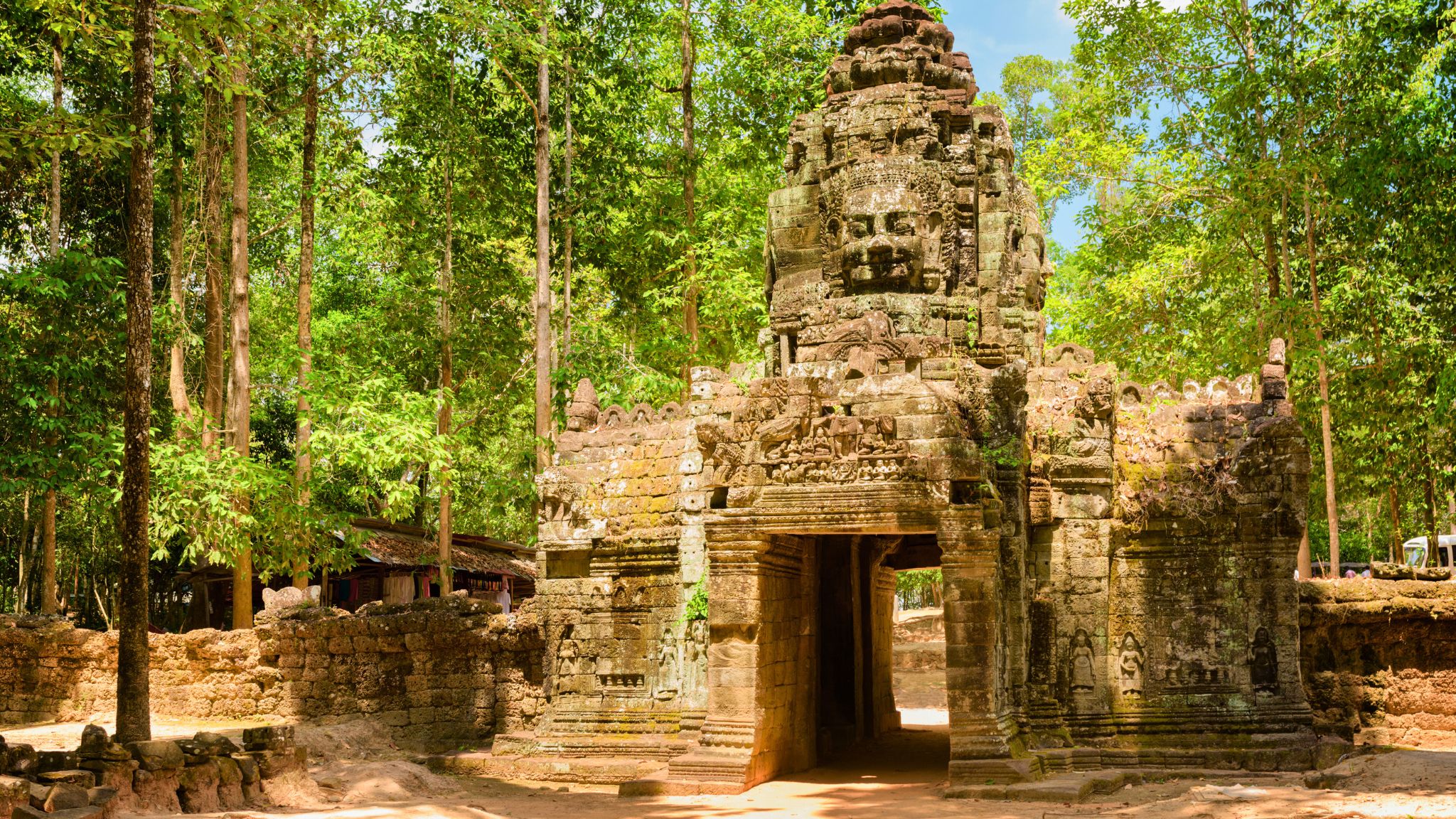 Day 4 Have A Trip To Ta Som' To Ẹnoy Its Rustic And Ages Old Space