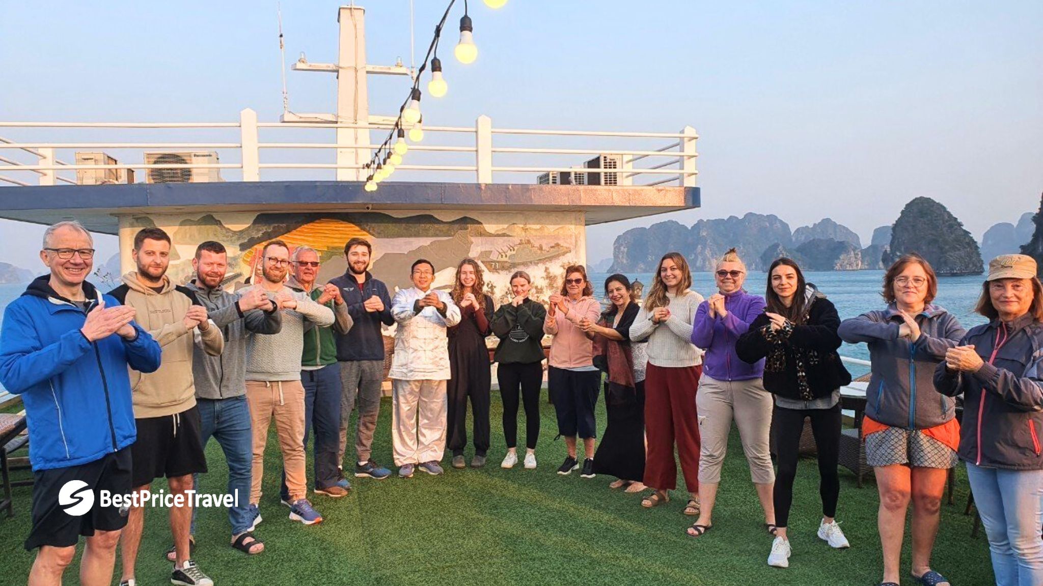 Day 4 Take Part In The Unique Tai Chi Class On Board