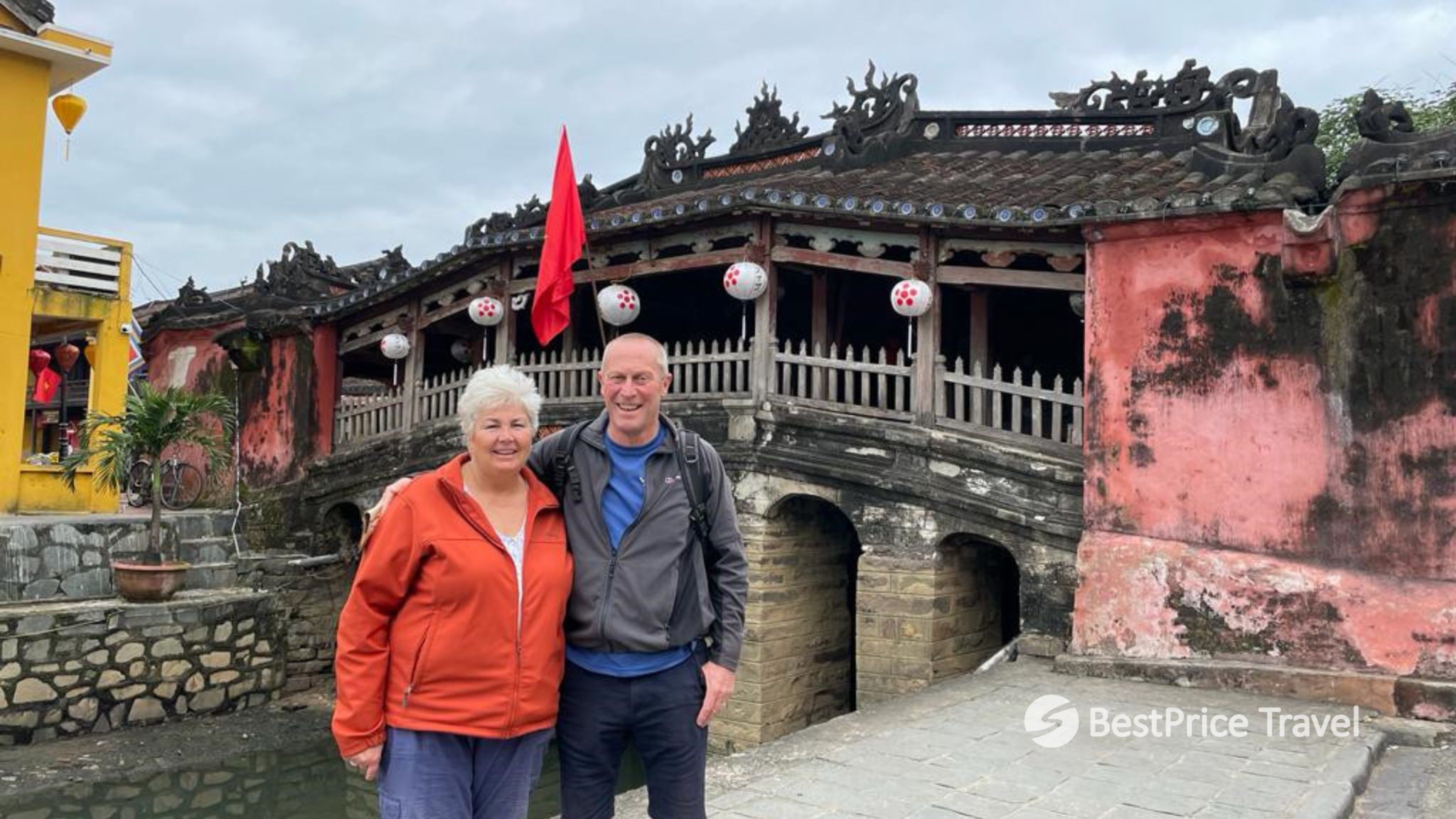 Day 8 Tourists At The Japanese Covered Bridge