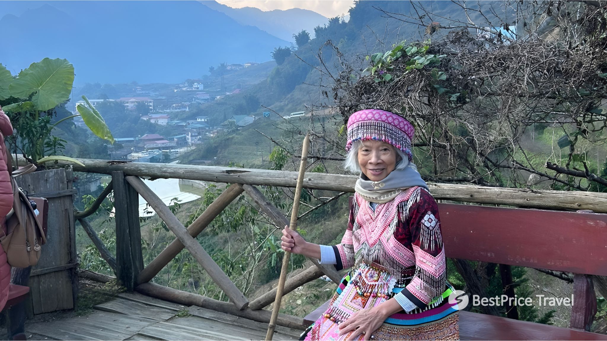 Day 9 A Hmong Woman In Her Traditional Clothes