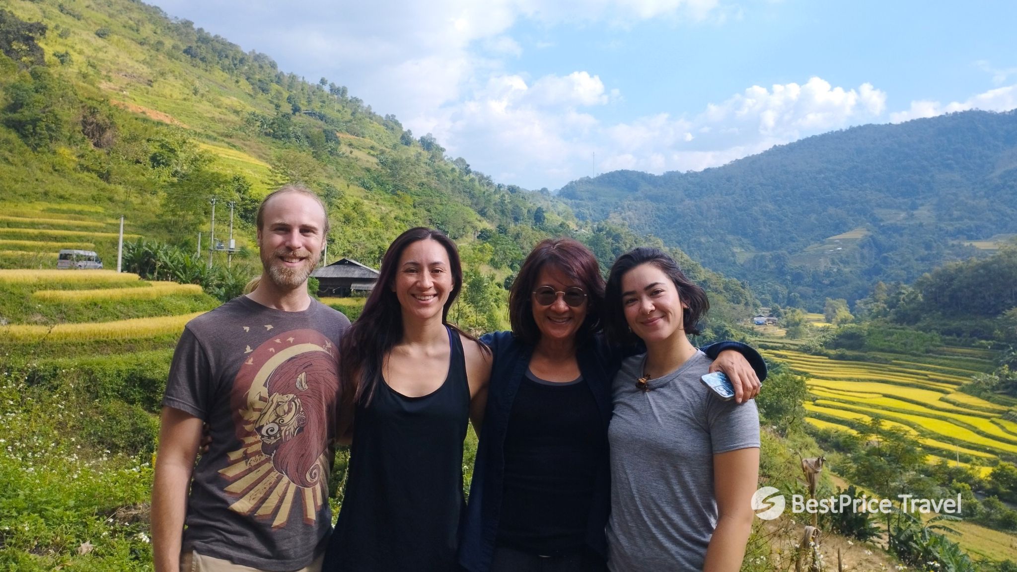 Day 9 Enjoy The Majestic View Of Rice Fields While Trekking