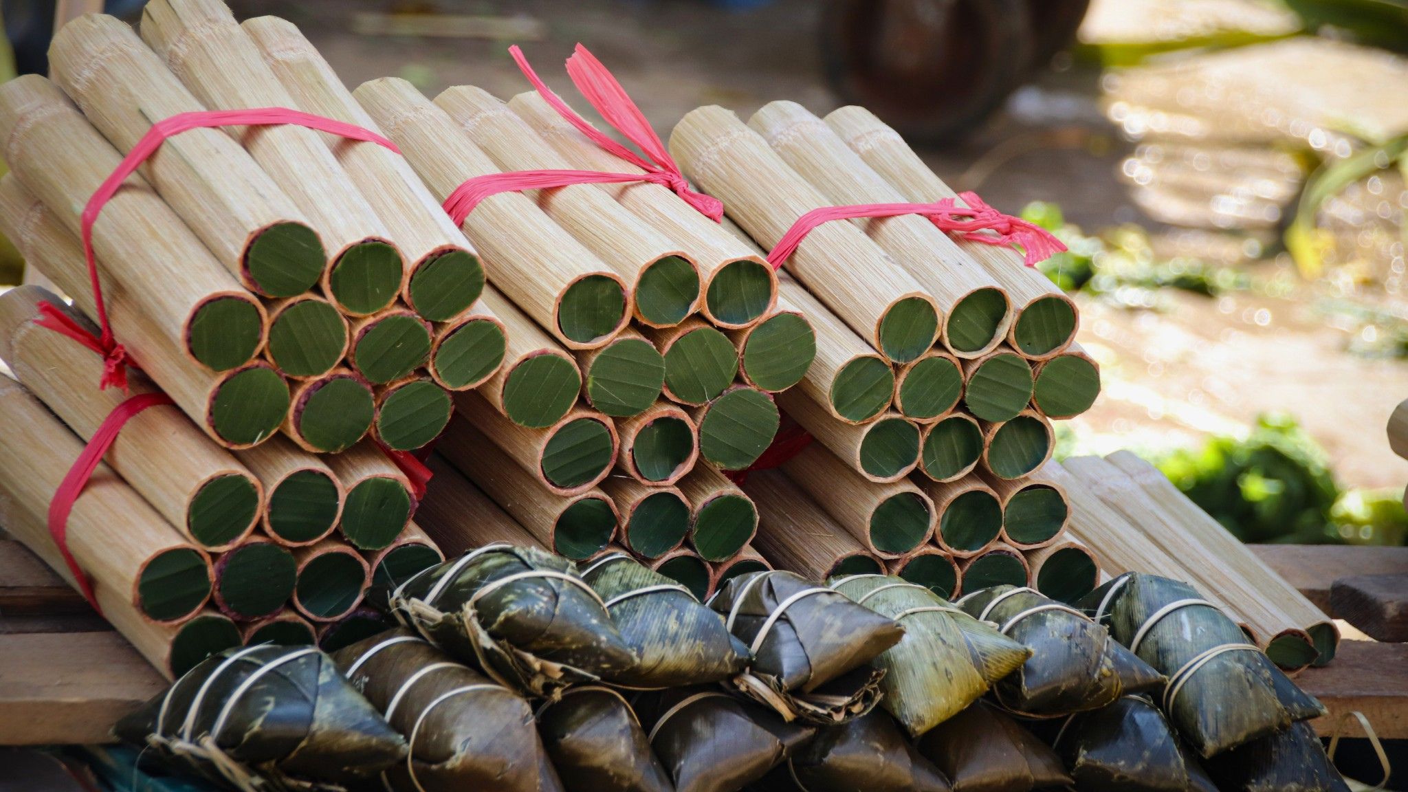 Day 1 Try Local Delicacies Like Bamboo Tube Rice